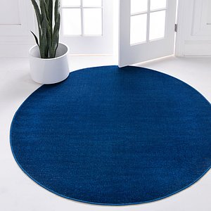 Unique Loom 8' x 8' Williamsburg Round Rug