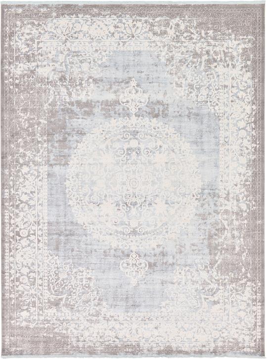 Light Blue 10' x 13' New Vintage Rug Area Rugs Rugs.ca