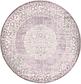 6' x 6' New Vintage Round Rug thumbnail