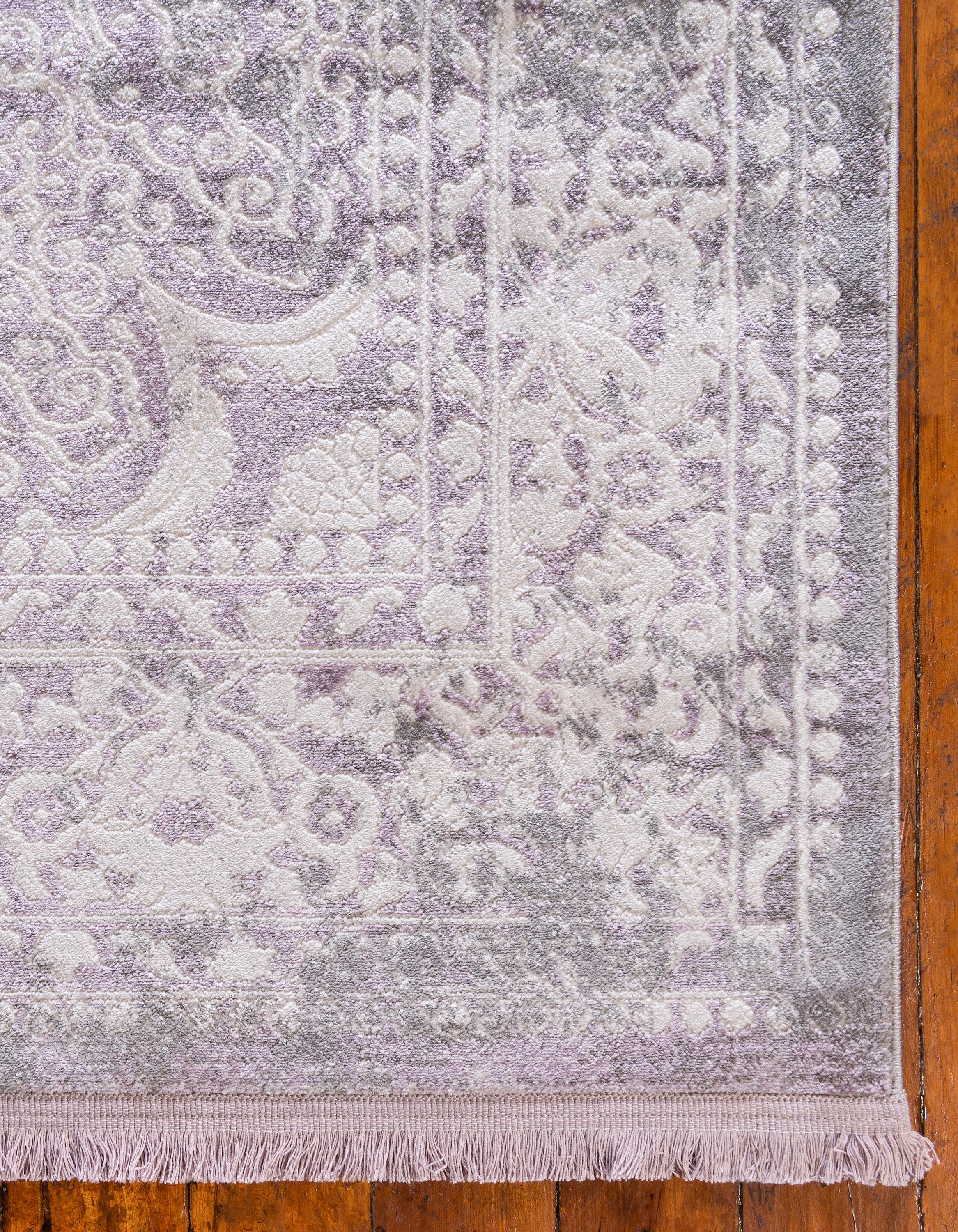 Purple 8' x 10' New Vintage Rug eSaleRugs