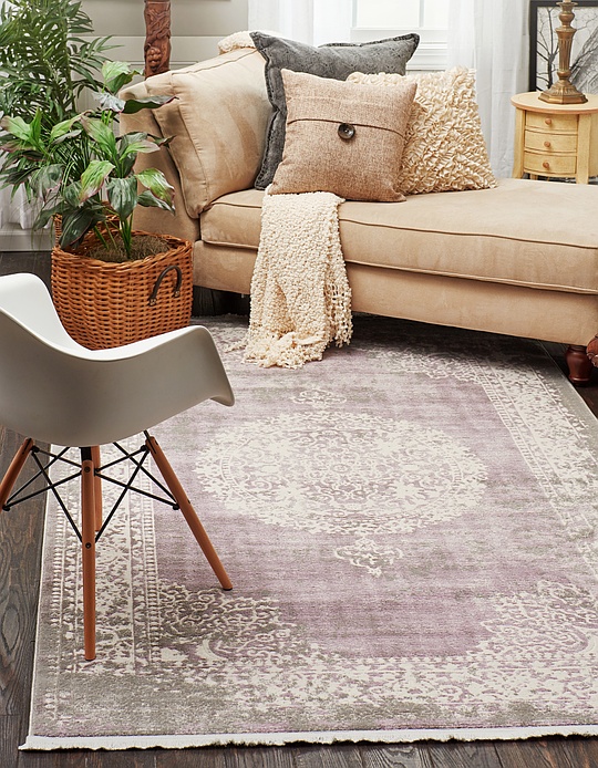 Purple 5' x 8' New Vintage Rug Area Rugs Rugs.ca