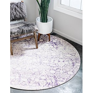 Unique Loom 6' x 6' New Classical Round Rug
