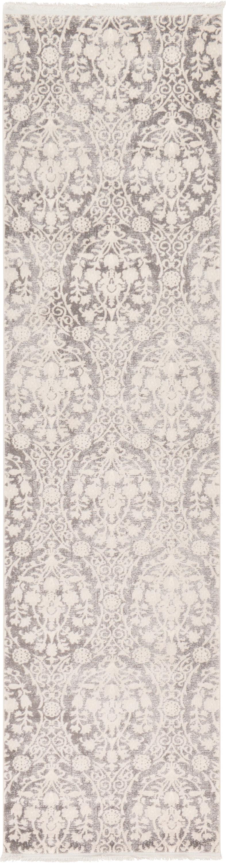 Light Gray 2' 7 x 10' New Vintage Runner Rug eSaleRugs