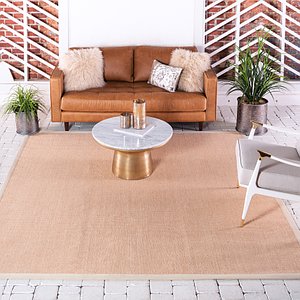Unique Loom 8' x 8' Sisal Square Rug