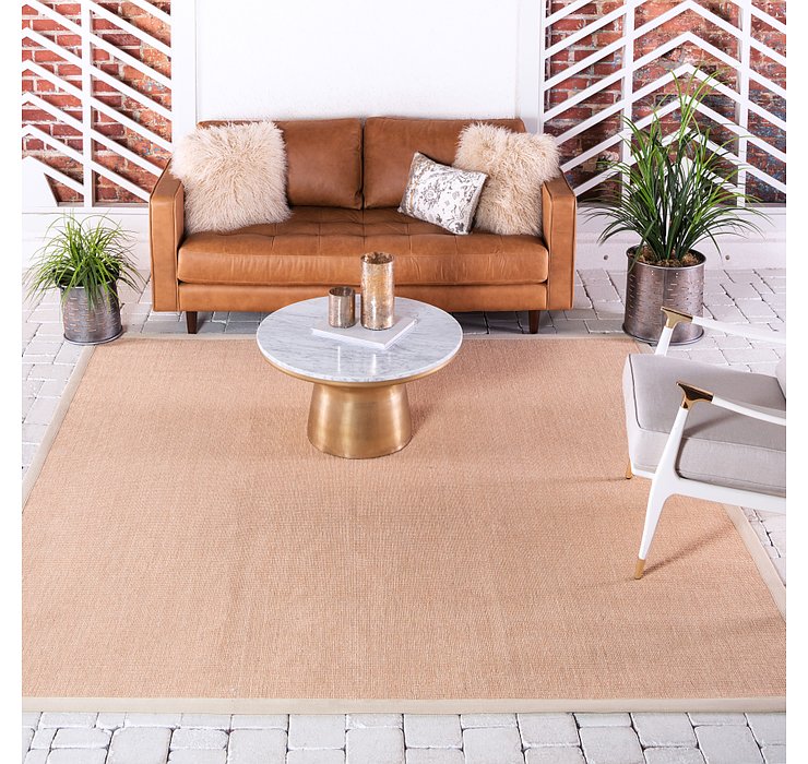 8' x 8' Sisal Square Rug