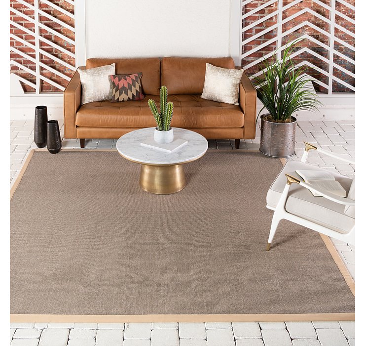 8' x 8' Sisal Square Rug