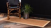 2' x 6' Sisal Runner Rug thumbnail image 2