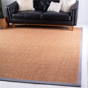 Unique Loom 8' x 8' Sisal Square Rug