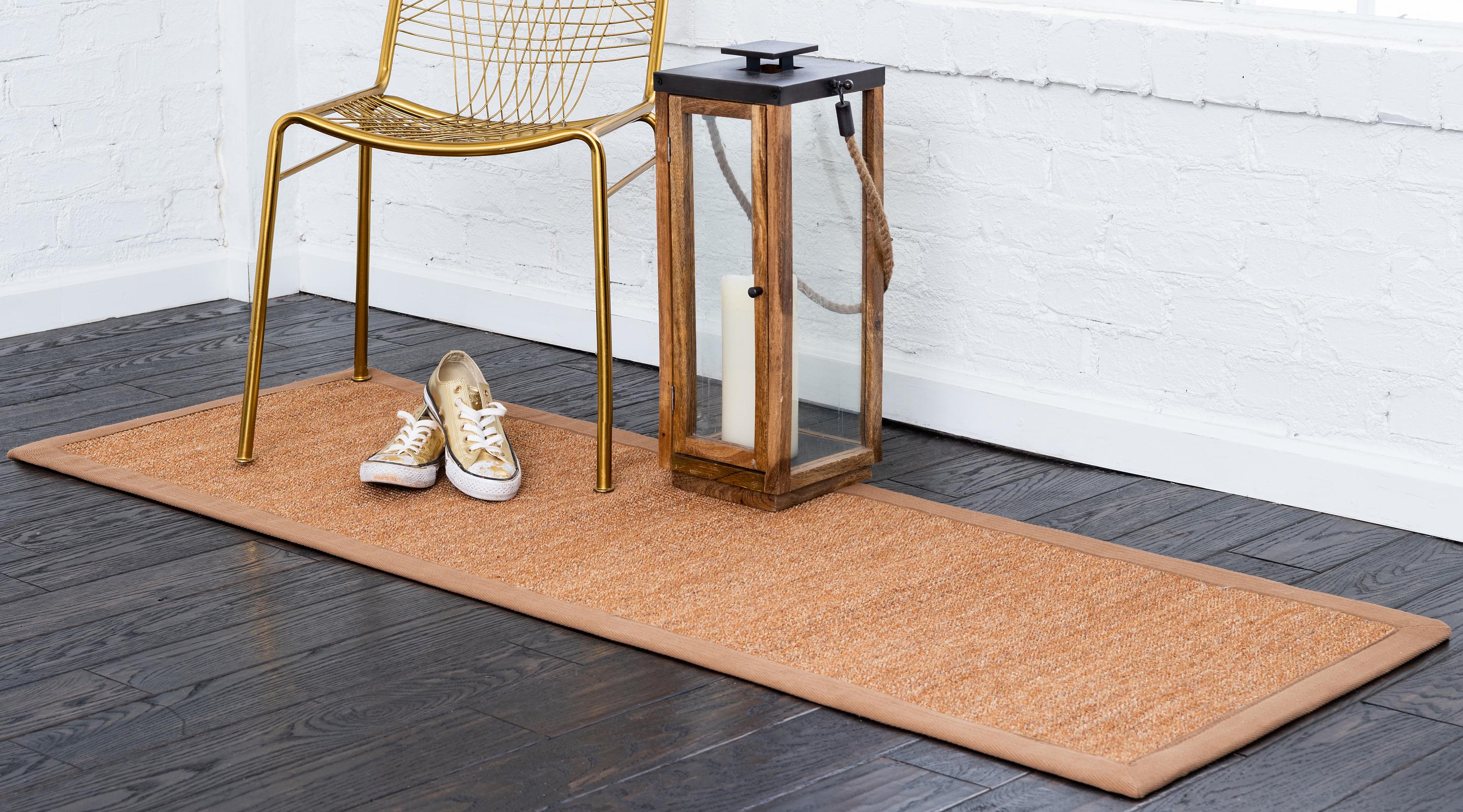 Light Brown 2' x 6' Sisal Runner Rug eSaleRugs