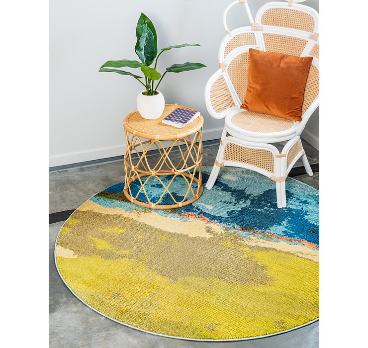 6' x 6' Casablanca Round Rug