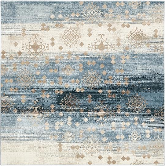 Dark Blue 6 X Mirage Square Rug Area Rugs Irugs Uk Main Image Of Rug