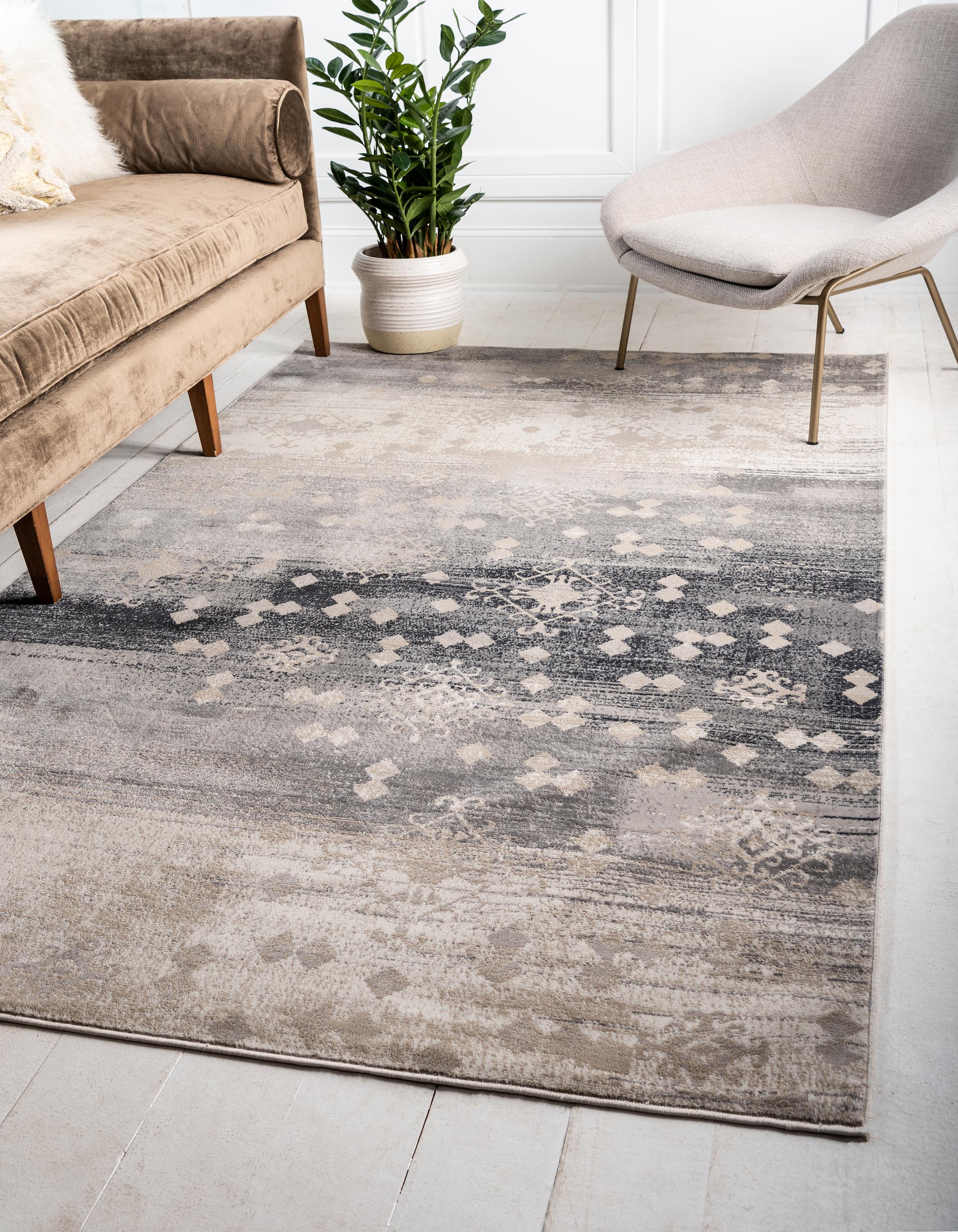 Dark Gray 5' x 8' Mirage Rug eSaleRugs