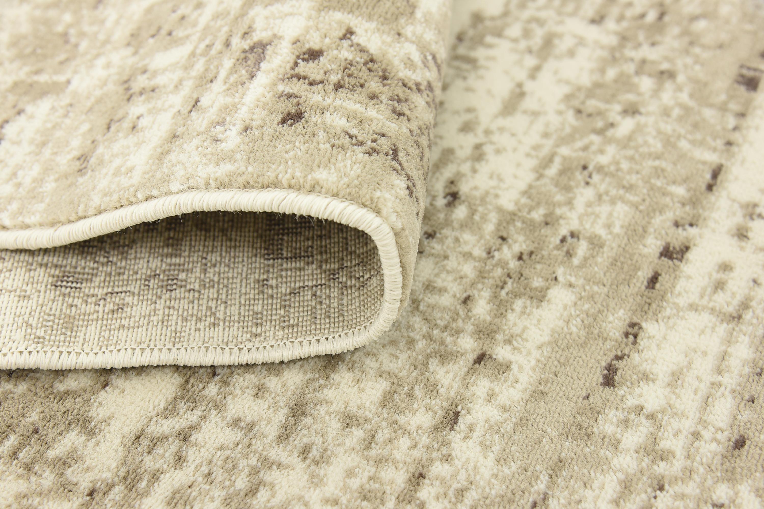 Cream 6' x 6' Montreal Square Rug eSaleRugs