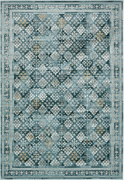 Dark Blue 7' x 10' Montreal Rug Area Rugs eSaleRugs