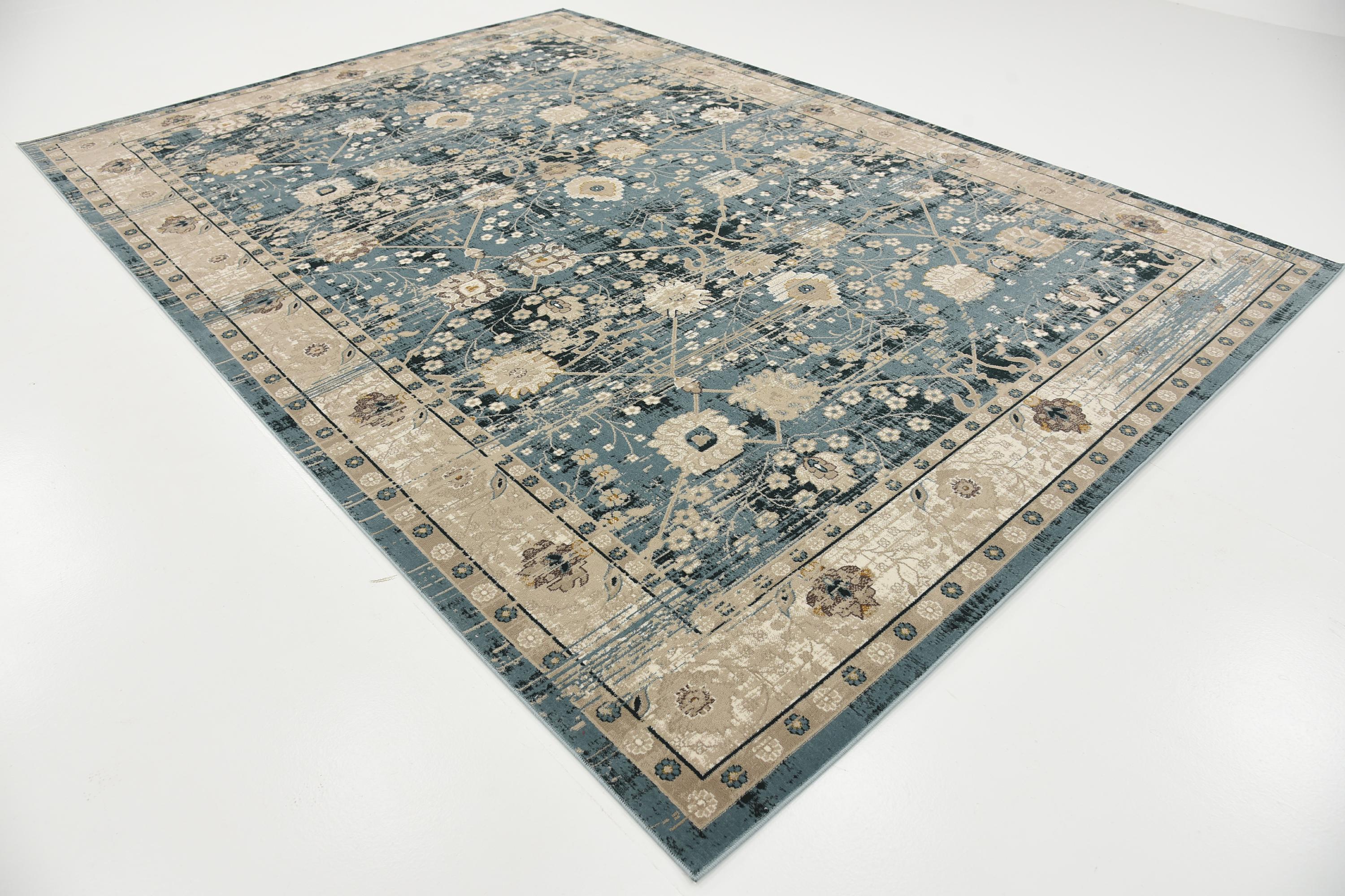 Dark Blue 8' x 11' 2 Montreal Rug eSaleRugs