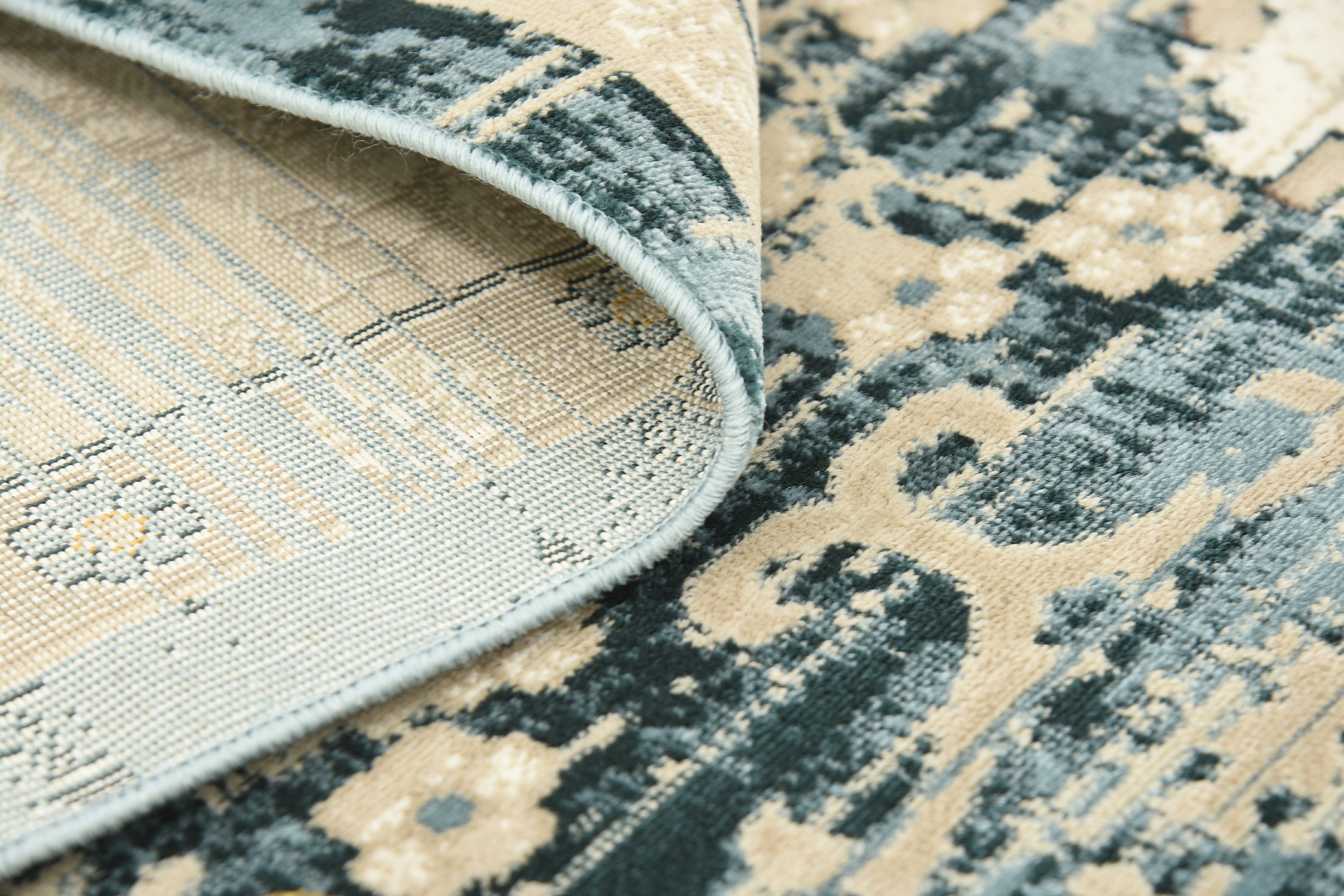 Dark Blue 7' x 10' Montreal Rug Area Rugs eSaleRugs