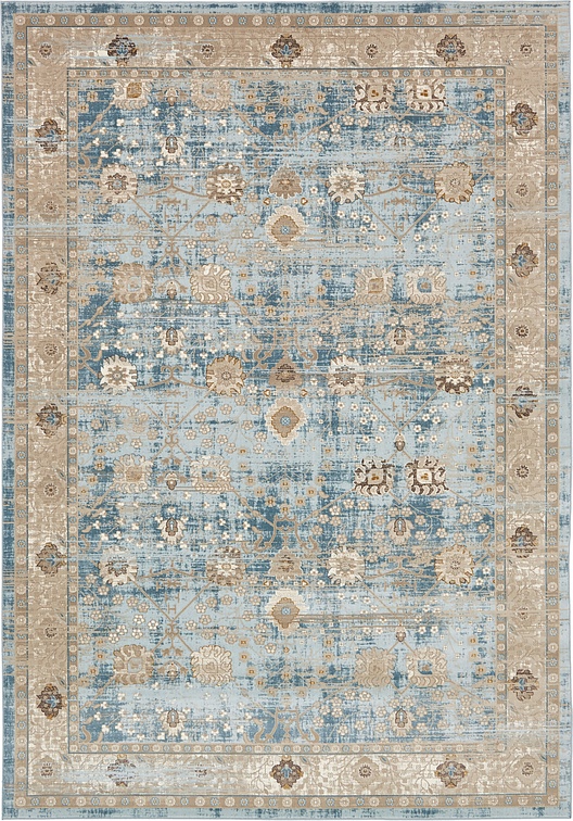 Light Blue 8' x 11' 2 Montreal Rug Area Rugs eSaleRugs