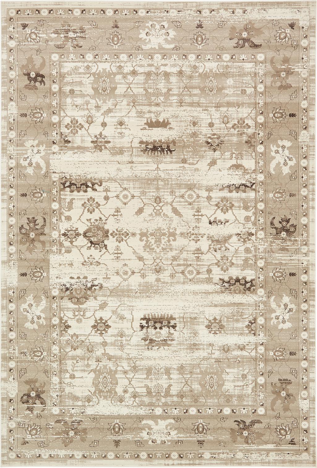 Cream 7' x 10' Montreal Rug Area Rugs eSaleRugs