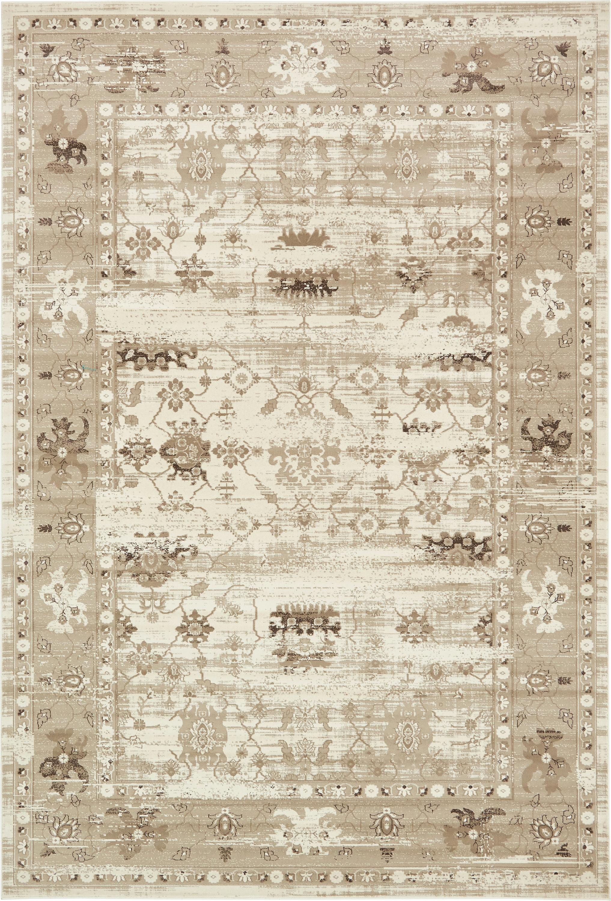 Cream 7' x 10' Montreal Rug eSaleRugs