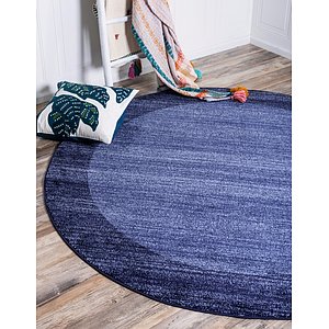 Unique Loom 8' x 8' Del Mar Round Rug