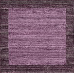 Unique Loom 8' x 8' Del Mar Square Rug