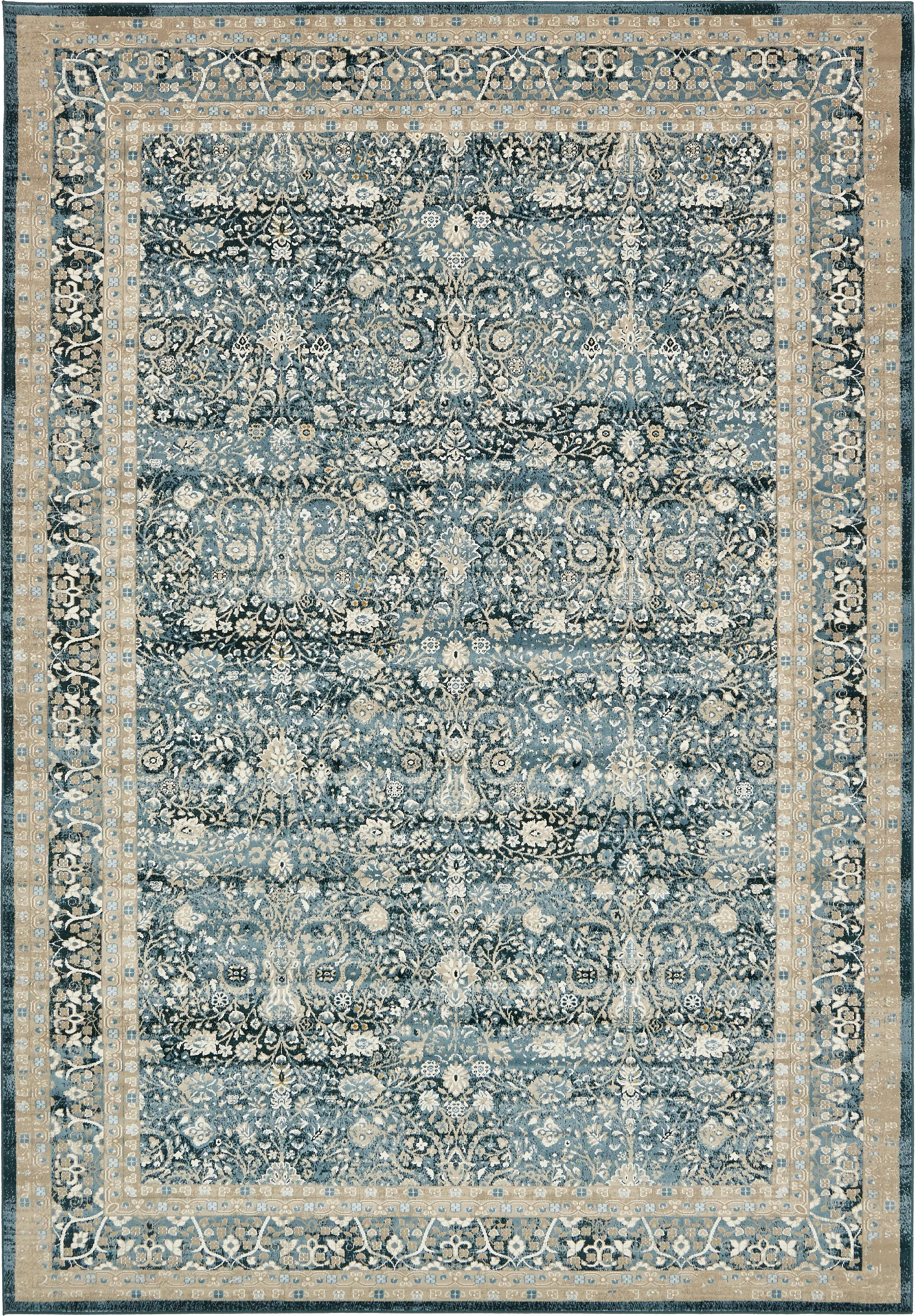 Dark Blue 8' x 11' 2 Montreal Rug iRugs UK