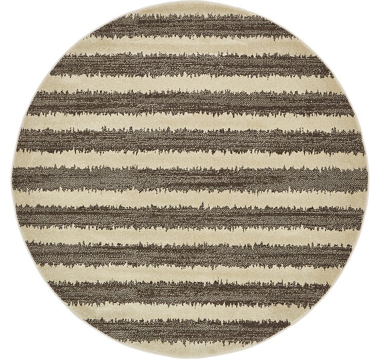 6' x 6' Dimensions Round Rug