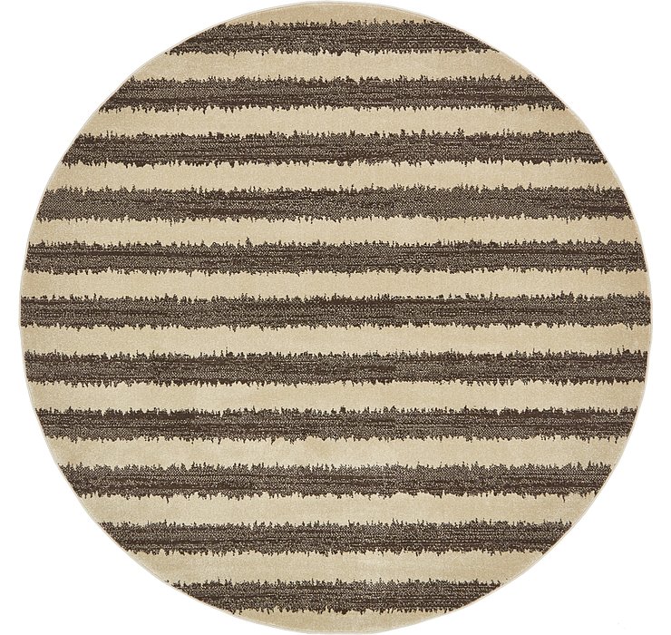 8' x 8' Dimensions Round Rug