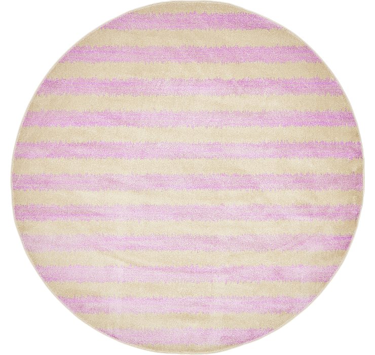 8' x 8' Dimensions Round Rug