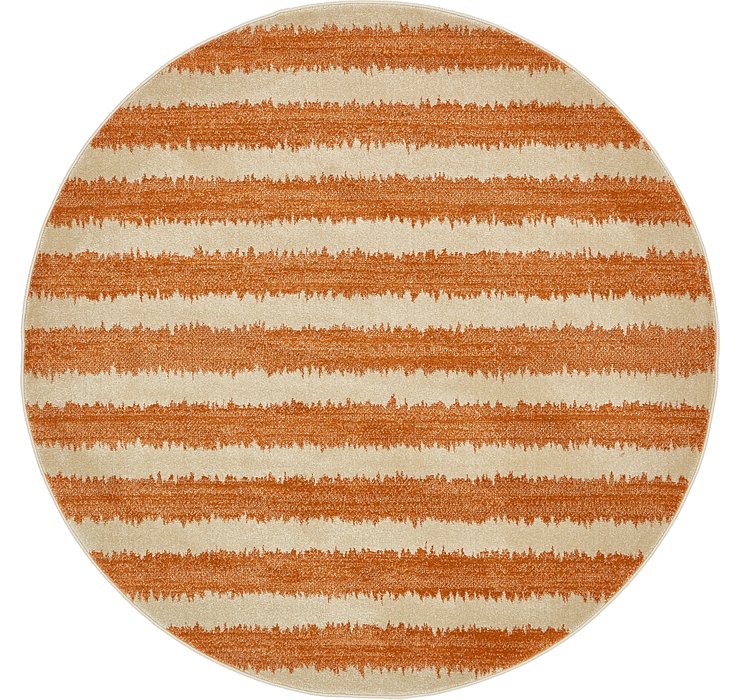 8' x 8' Dimensions Round Rug