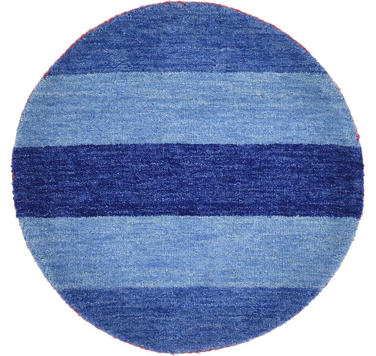 2' 4 x 2' 4 Indo Gabbeh Round Rug