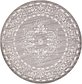 8' x 8' Modern Classical Round Rug thumbnail image 9