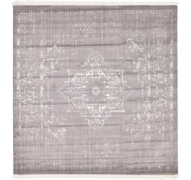8' x 8' New Vintage Square Rug