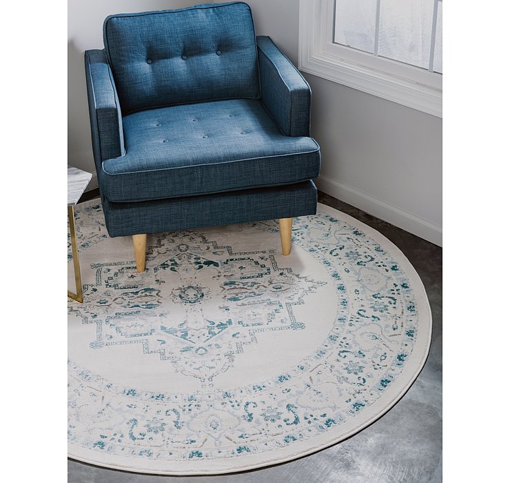 4' x 4' Modern Classical Round ...