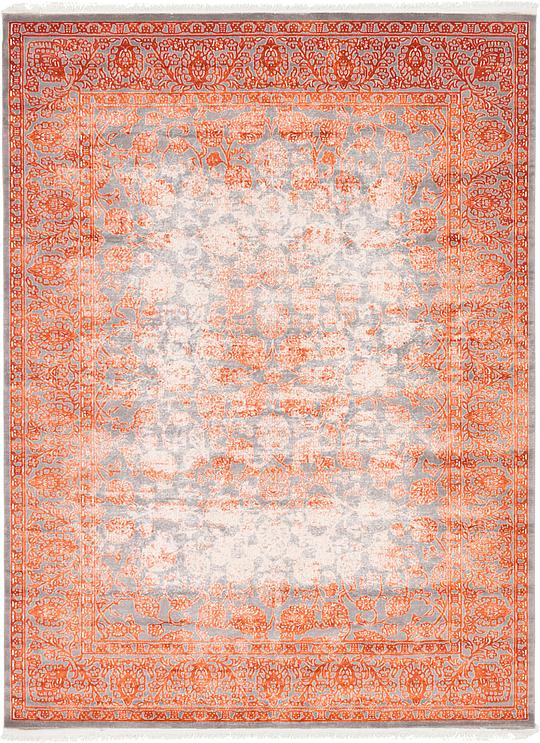 Terracotta 9' x 12' New Vintage Rug Area Rugs eSaleRugs