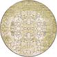 8' x 8' New Vintage Round Rug thumbnail