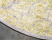 8' x 8' New Vintage Round Rug thumbnail