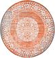 183cm x 183cm New Vintage Round Rug thumbnail image 8