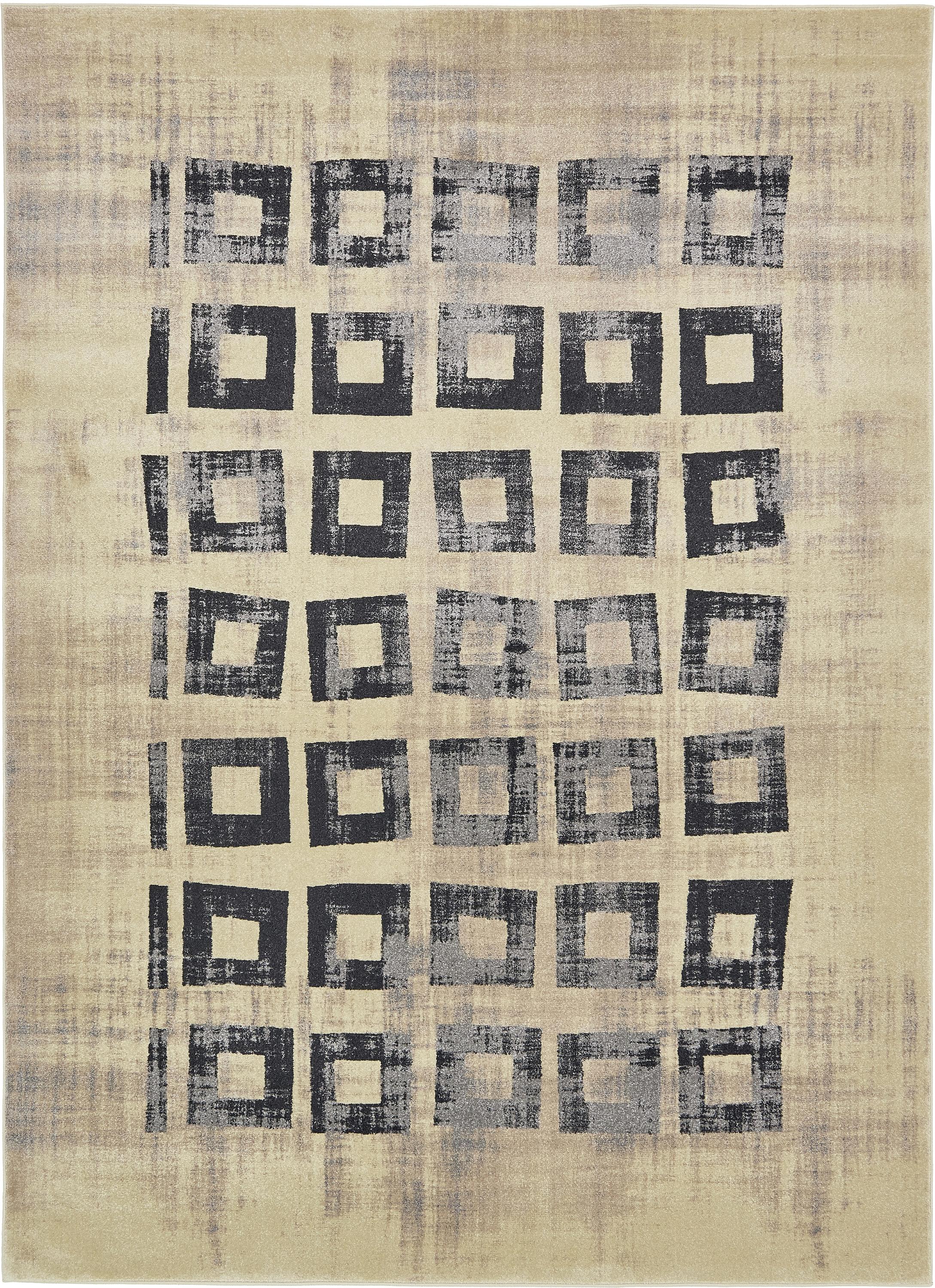 Black 8' x 11' Dimensions Rug eSaleRugs