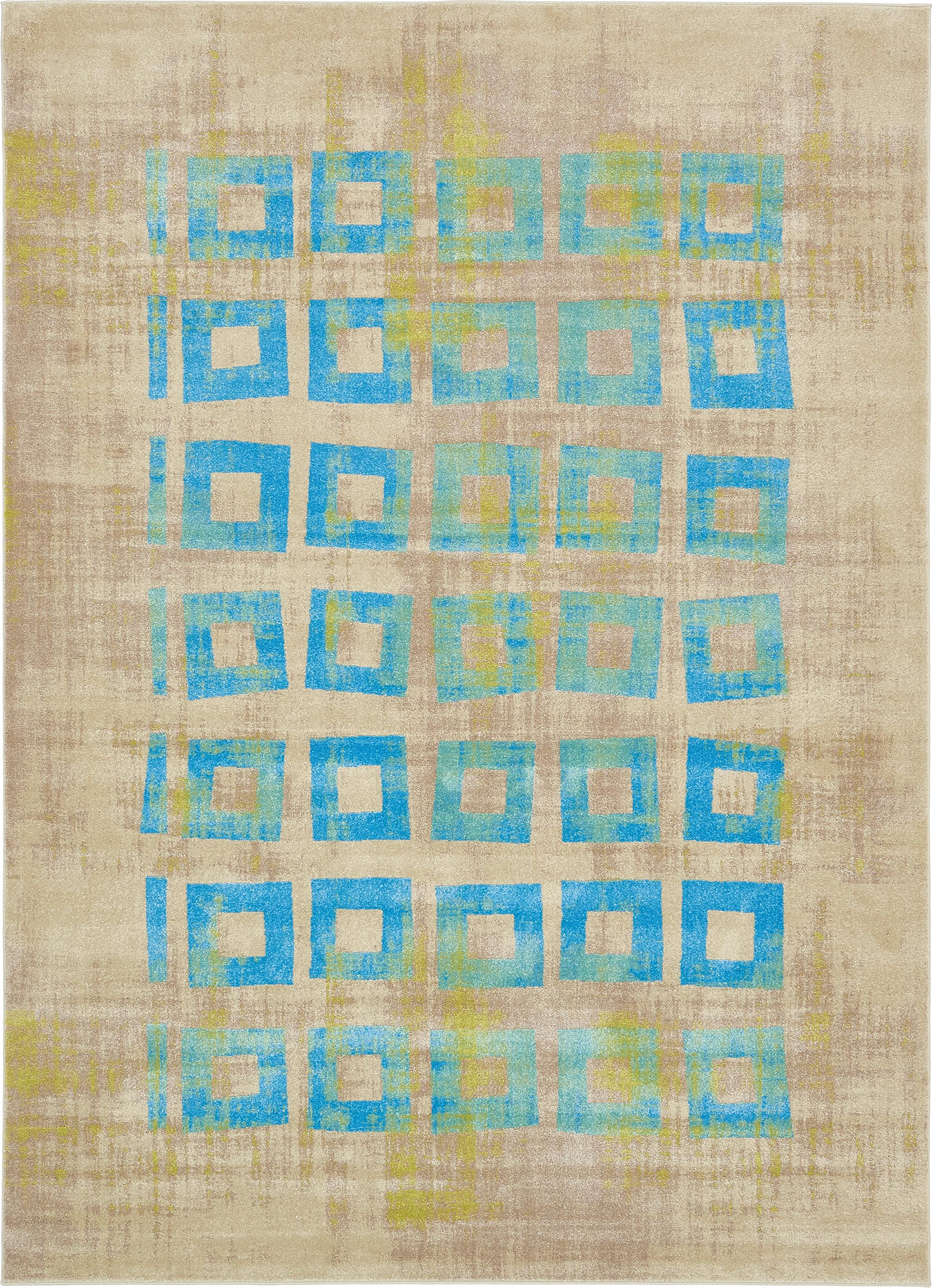 Blue 8' x 11' Dimensions Rug eSaleRugs