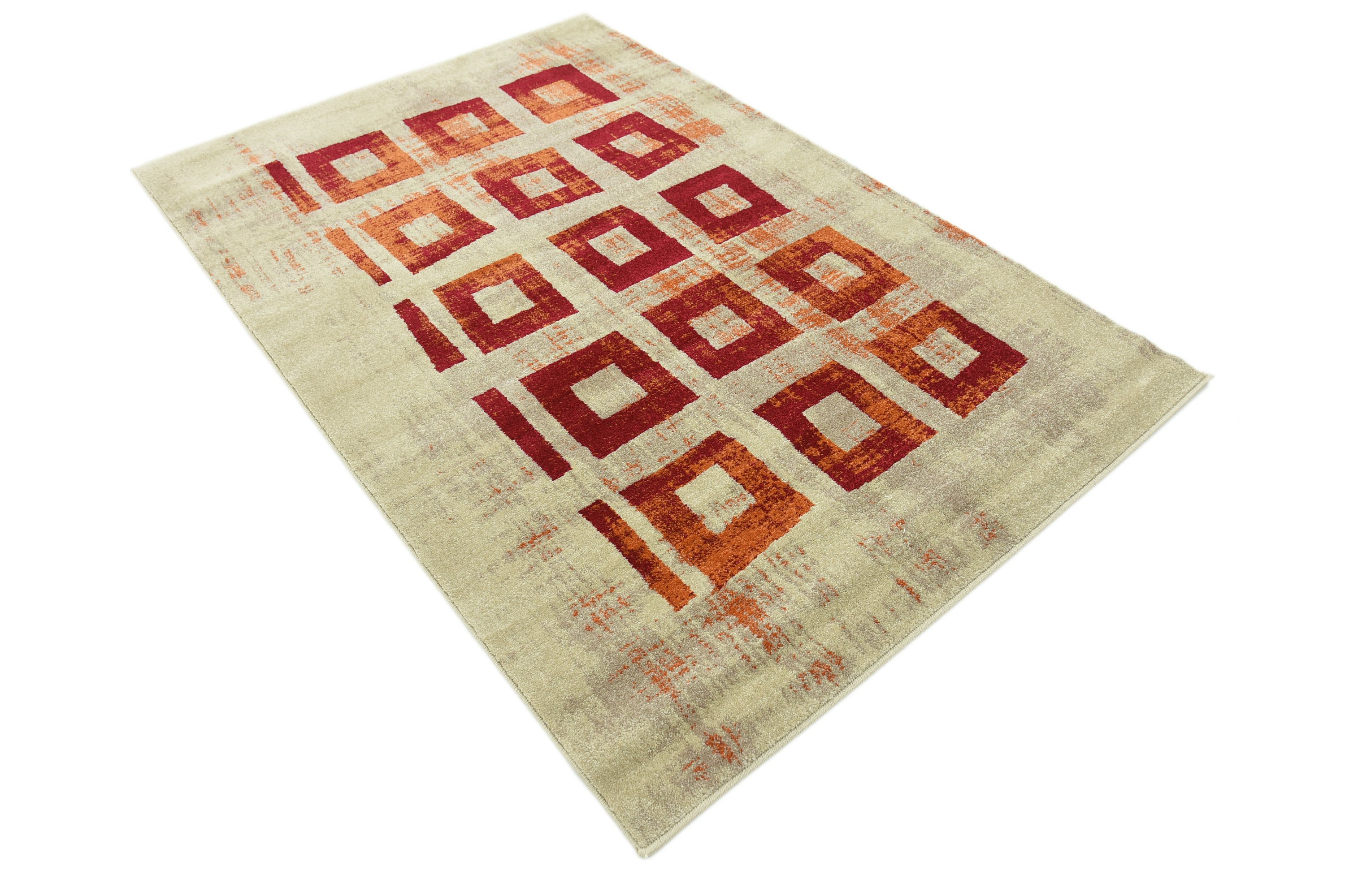Red 4' x 6' Dimensions Rug Area Rugs eSaleRugs