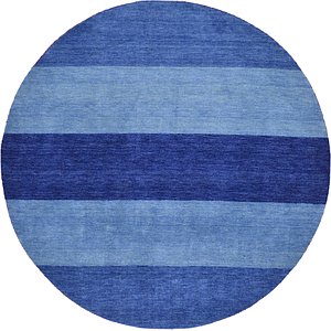 8' x 8' Indo Gabbeh Round Rug