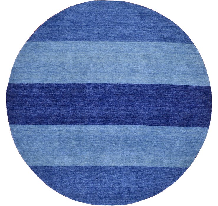 8' x 8' Indo Gabbeh Round Rug