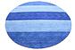 6' 6 x 6' 6 Indo Gabbeh Round Rug thumbnail