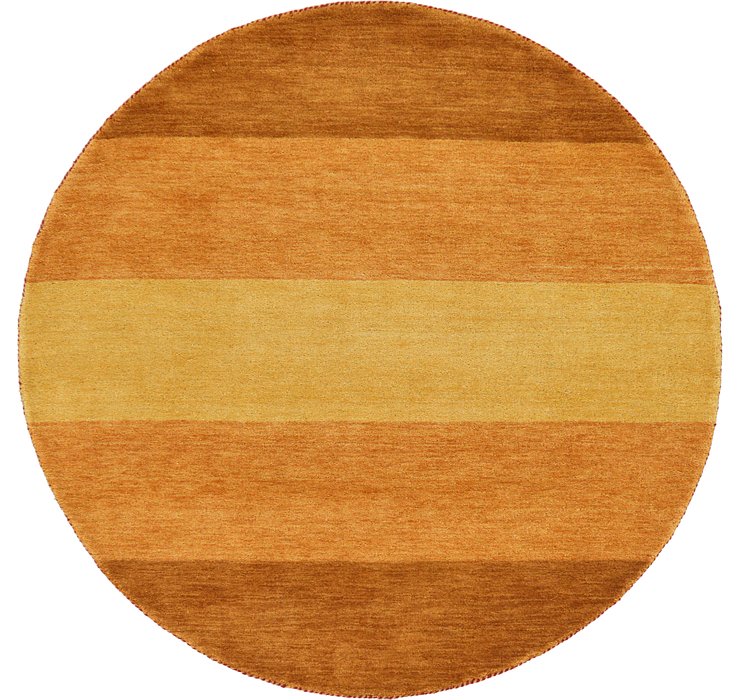 5' 8 x 5' 8 Indo Gabbeh Round Rug