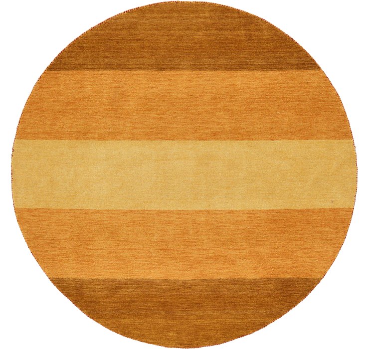 6' 5 x 6' 5 Indo Gabbeh Round Rug