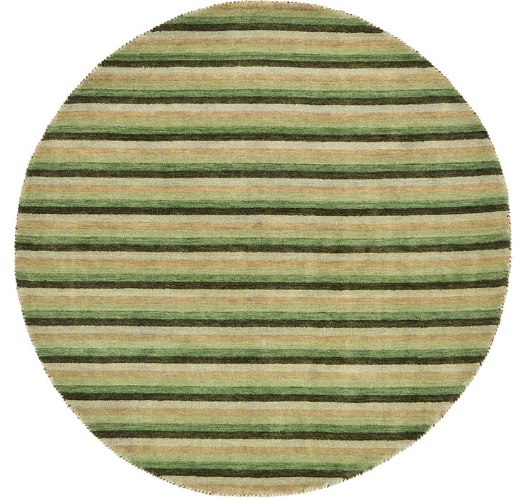6' 4 x 6' 4 Indo Gabbeh Round Rug