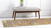 80cm x 300cm Aqua Runner Rug thumbnail image 2
