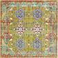 8' x 8' Aqua Square Rug thumbnail