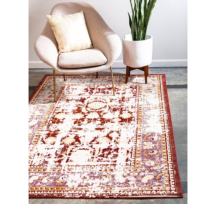 7' x 9' 10 Aqua Rug